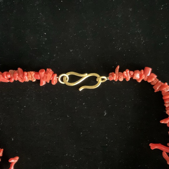 Genuine Mediterranean Red Coral Branch Necklace - Picture 7 of 8
